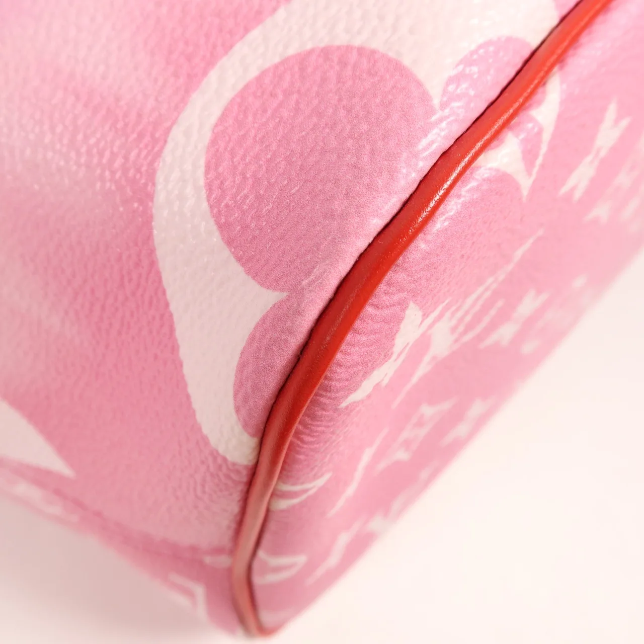 LOUIS VUITTON Neverfull M45127 Tote Bag Coated Canvas 紅色 / 粉色 / Rouge Red Coated Canvas Rank A - Thumbnail 7