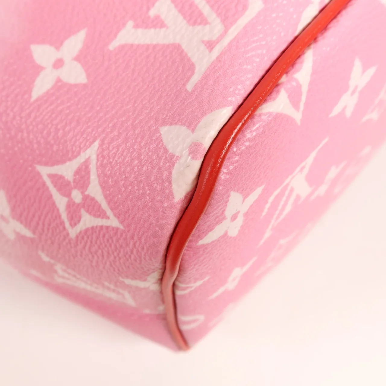 LOUIS VUITTON Neverfull M45127 Tote Bag Coated Canvas 紅色 / 粉色 / Rouge Red Coated Canvas Rank A - Thumbnail 9