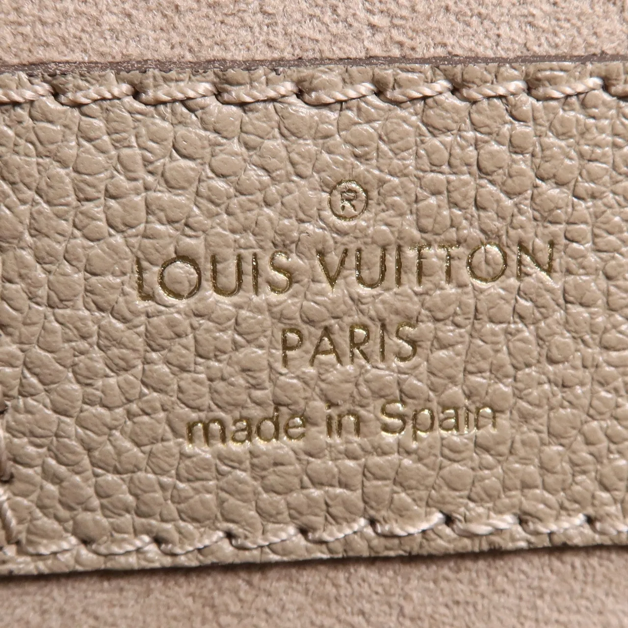 LOUIS VUITTON Grand Palais M45833 2-Way Bag Calfskin 米色 Calfskin Rank A - Thumbnail 6