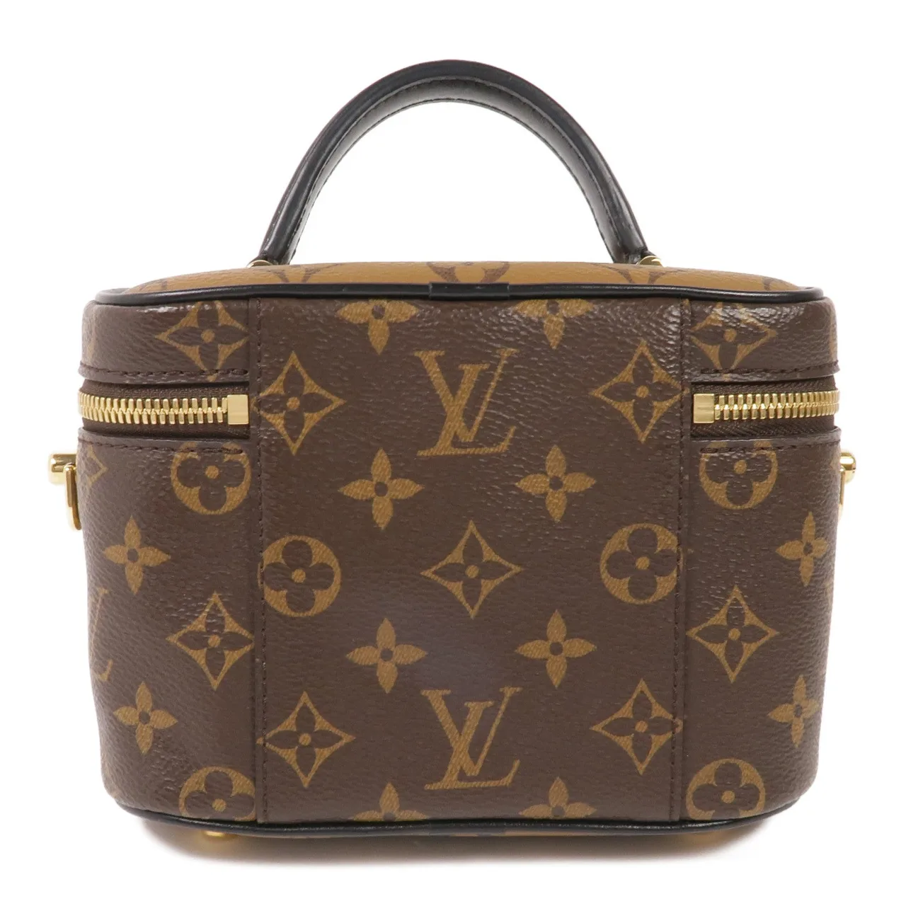 LOUIS VUITTON Vanity M45165 2-Way Bag Coated Canvas 棕色 Coated Canvas Rank A - Thumbnail 2