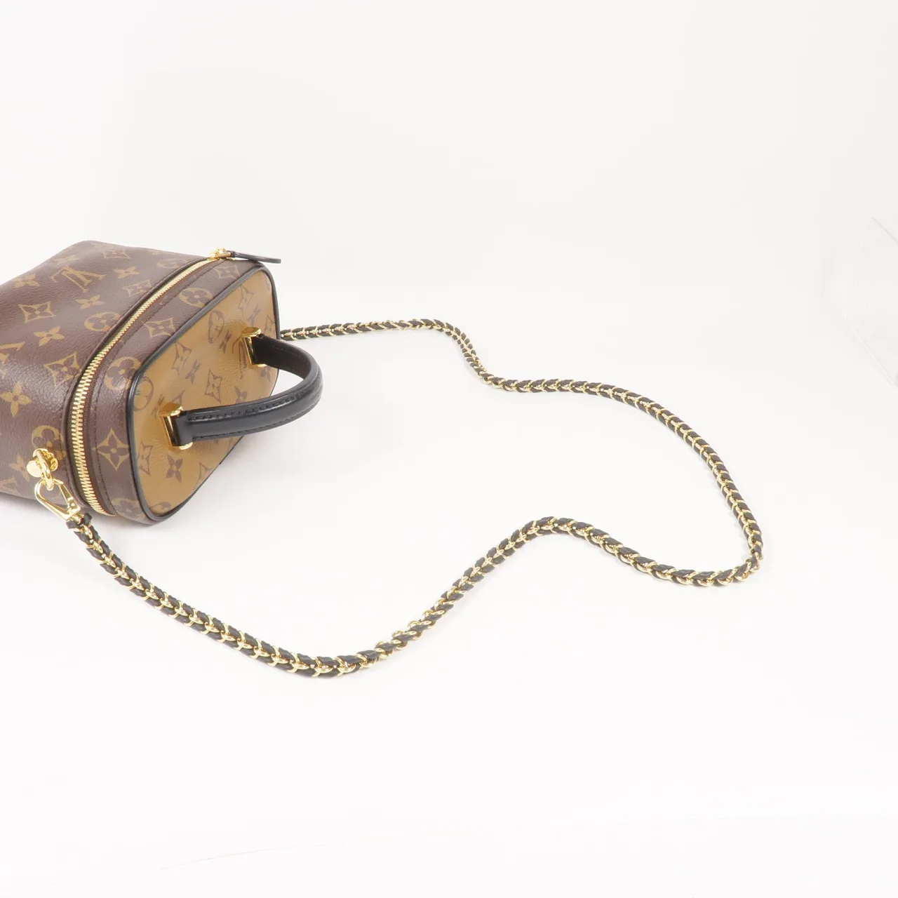 LOUIS VUITTON Vanity M45165 2-Way Bag Coated Canvas 棕色 Coated Canvas Rank A - Thumbnail 5