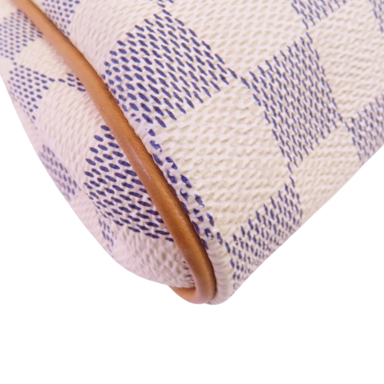 LOUIS VUITTON Eva N55214 2-Way Bag Coated Canvas 白色 / White Coated Canvas Rank B - Thumbnail 10