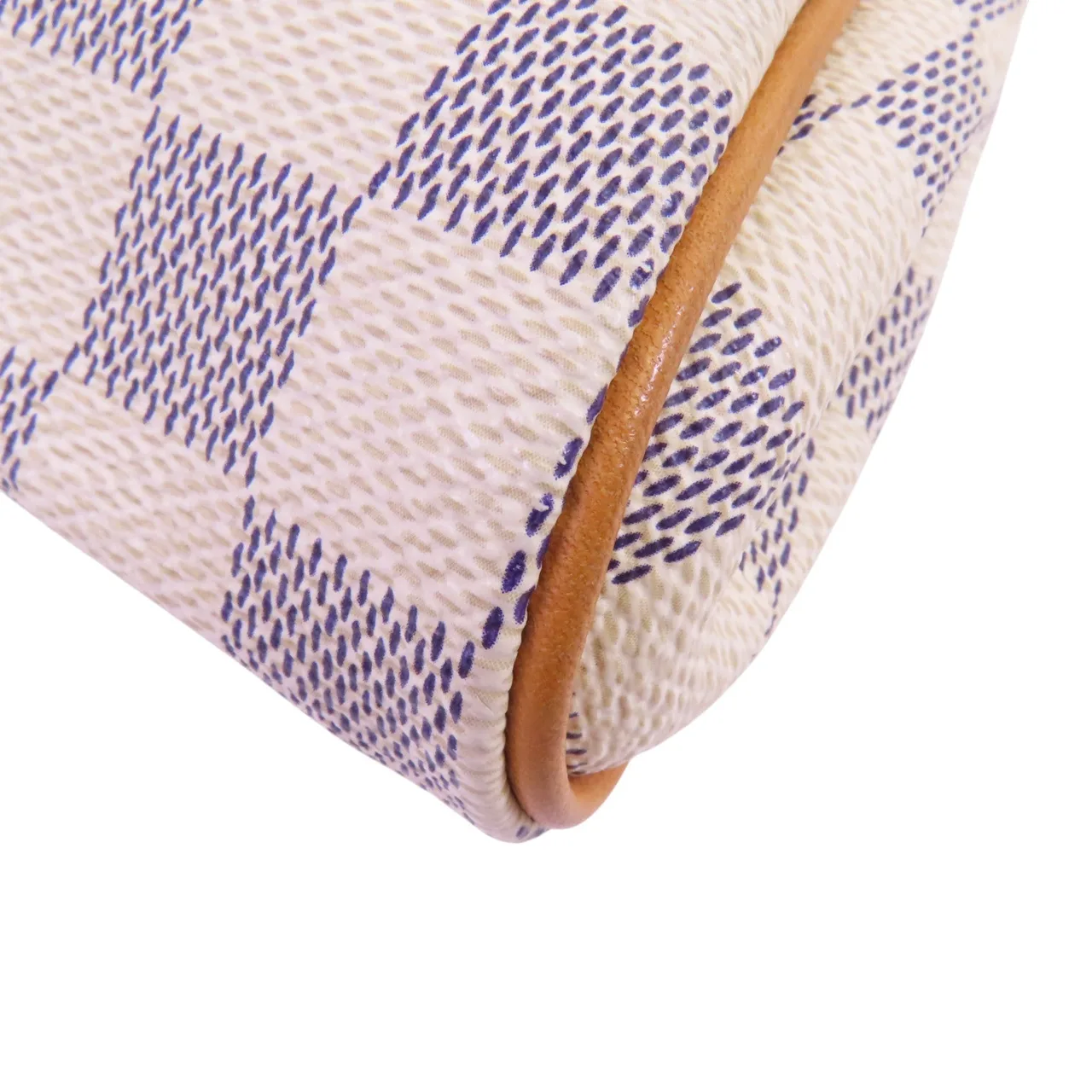 LOUIS VUITTON Eva N55214 2-Way Bag Coated Canvas 白色 / White Coated Canvas Rank B - Thumbnail 11