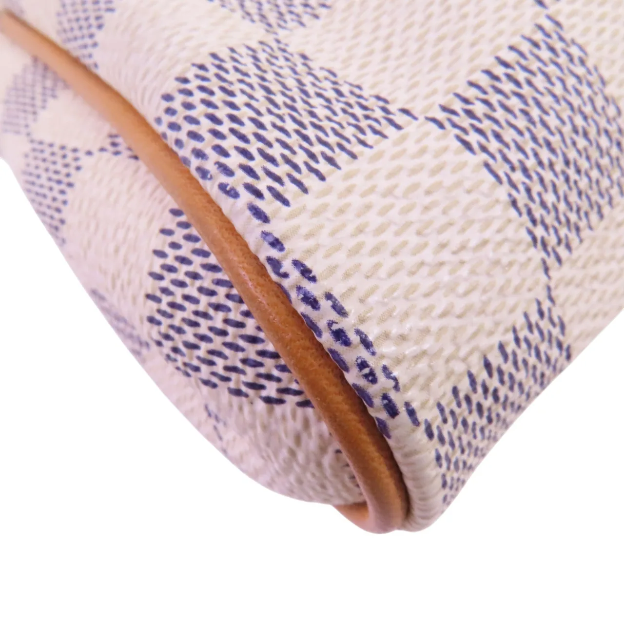 LOUIS VUITTON Eva N55214 2-Way Bag Coated Canvas 白色 / White Coated Canvas Rank B - Thumbnail 12