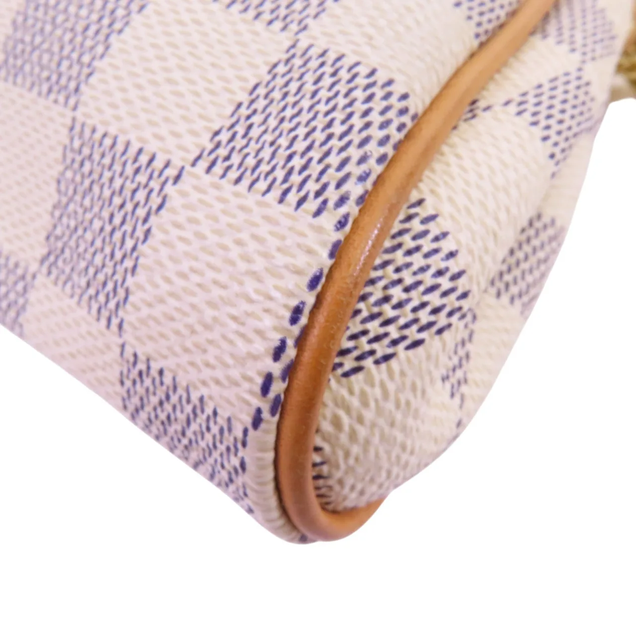 LOUIS VUITTON Eva N55214 2-Way Bag Coated Canvas 白色 / White Coated Canvas Rank B - Thumbnail 13