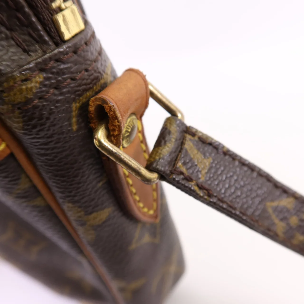 LOUIS VUITTON Danube M45266 肩背包 塗層帆布 棕色 塗層帆布 中古品B - 縮圖 16