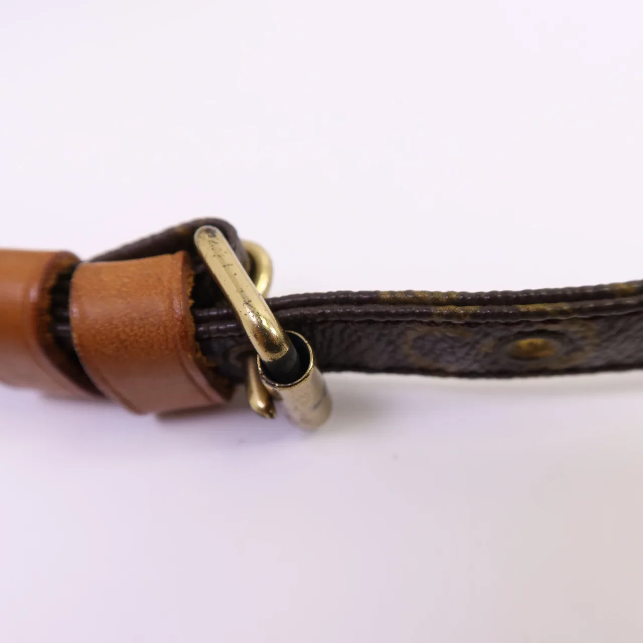 LOUIS VUITTON Danube M45266 肩背包 塗層帆布 棕色 塗層帆布 中古品B - 縮圖 17