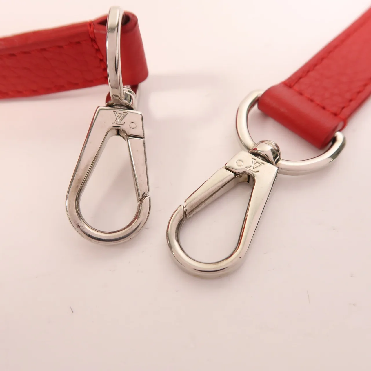 LOUIS VUITTON Capucines M94754 2-Way Bag Calfskin 紅色 / Red Calfskin Rank A - Thumbnail 13