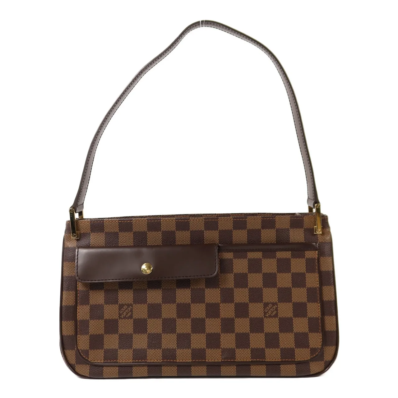 LOUIS VUITTON N51129 肩背包 塗層帆布 棕色
