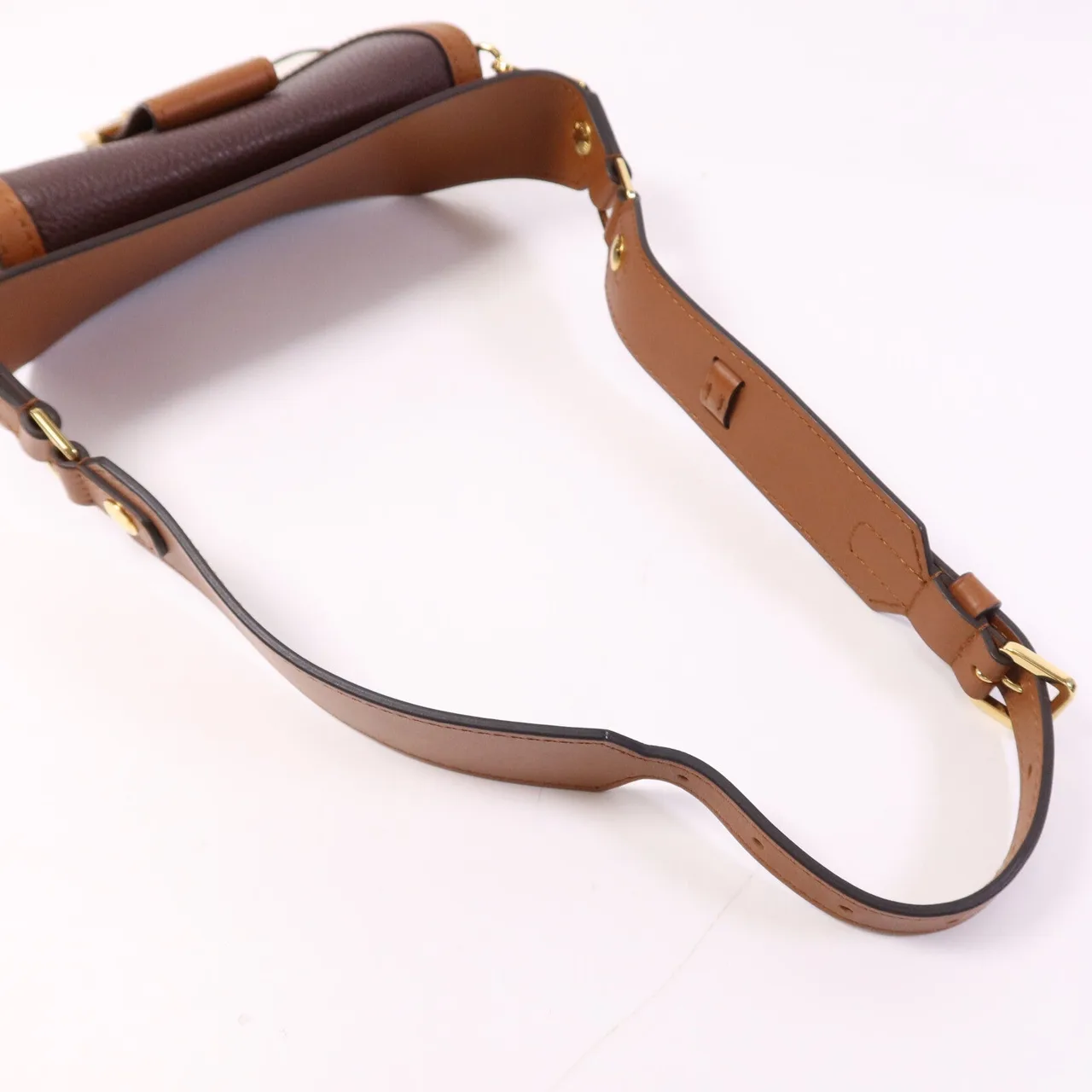 LOUIS VUITTON Dauphine M58881 Belt Bag Calfskin 棕色 / 白色 Calfskin Rank A - Thumbnail 8