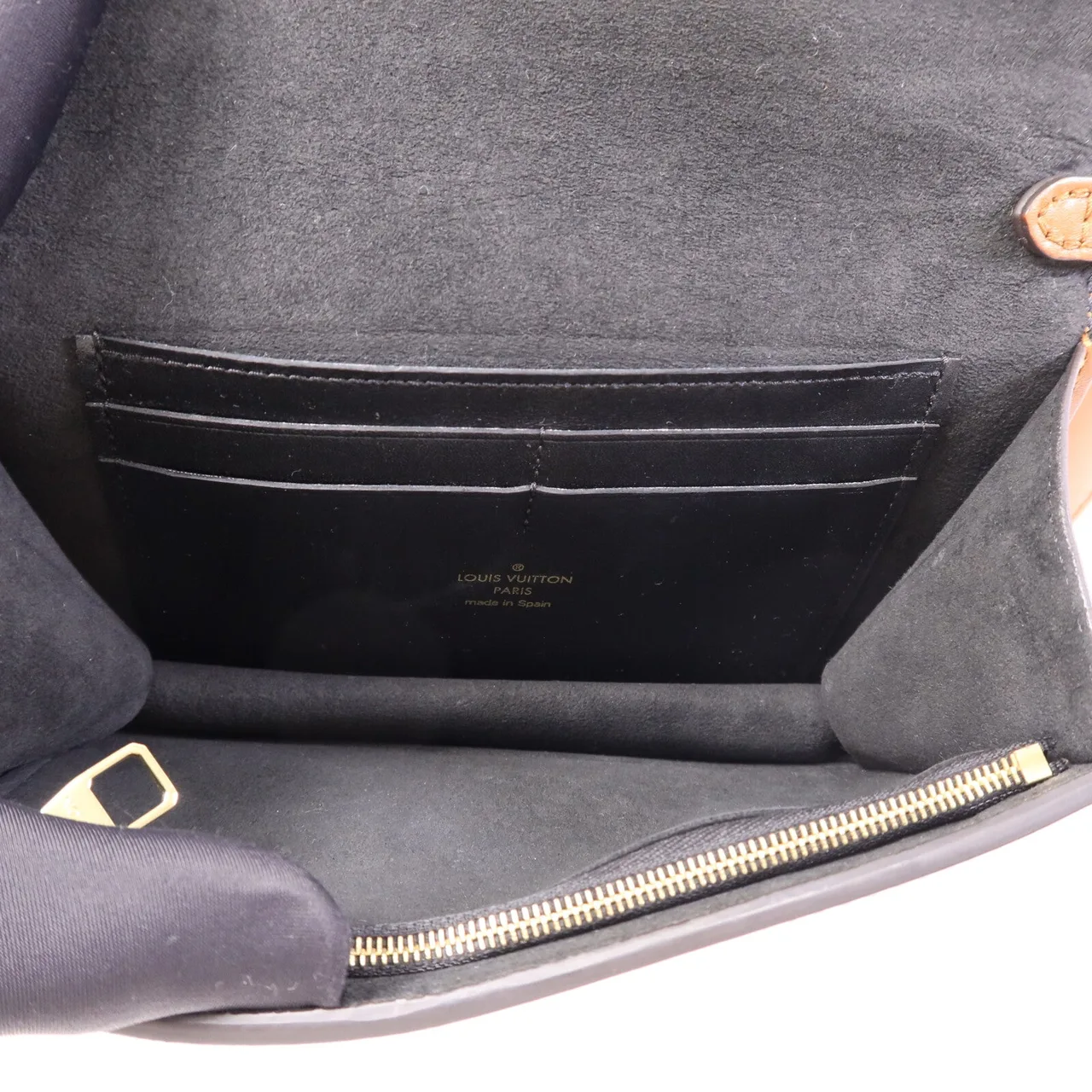 LOUIS VUITTON Dauphine M58881 Belt Bag Calfskin 棕色 / 白色 Calfskin Rank A - Thumbnail 15