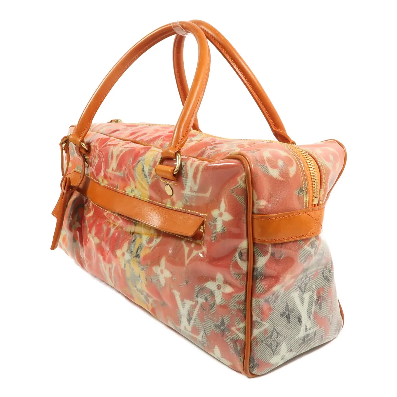 LOUIS VUITTON M95734 Shoulder Bag Canvas 橘色 Canvas Rank B - Thumbnail 3