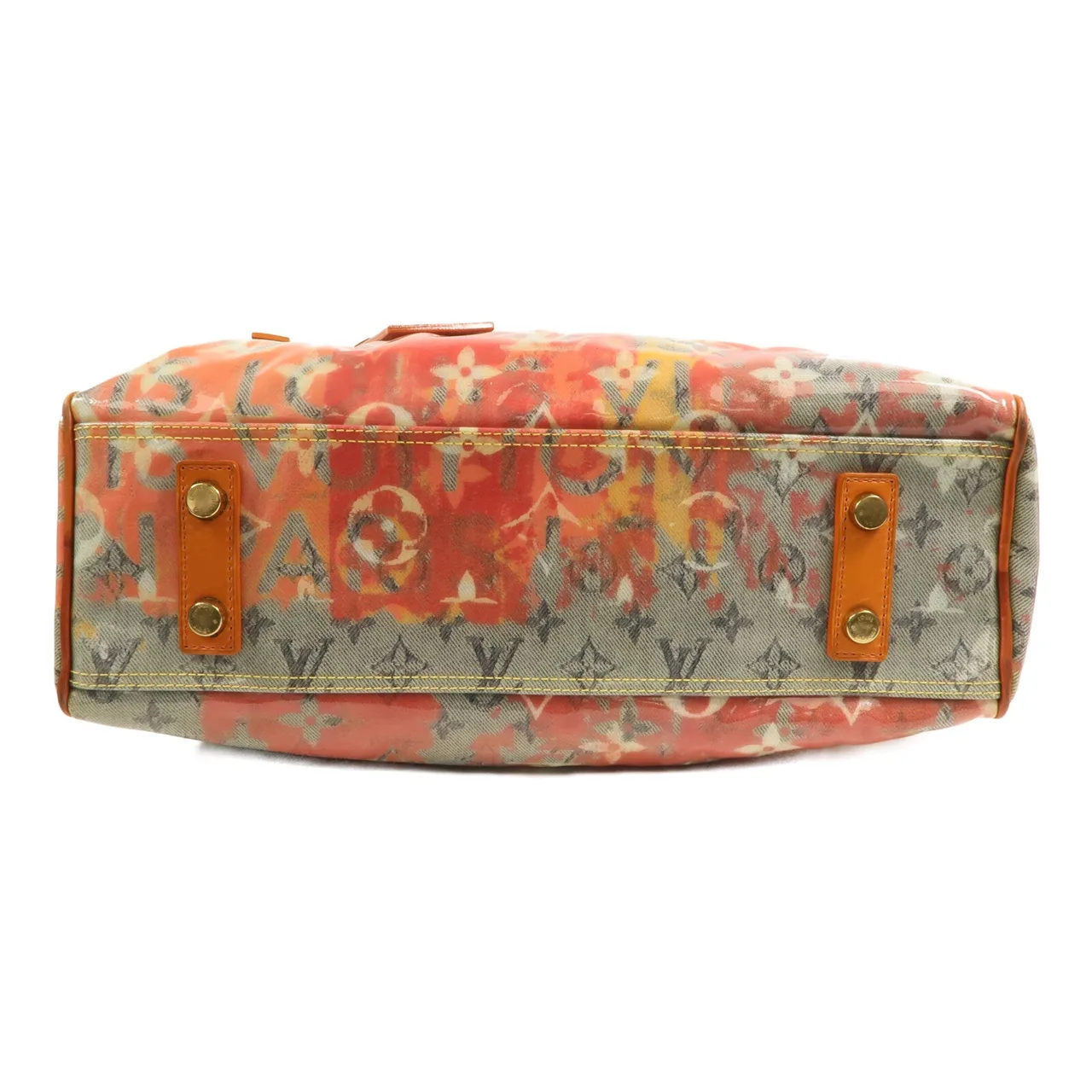 LOUIS VUITTON M95734 Shoulder Bag Canvas 橘色 Canvas Rank B - Thumbnail 5