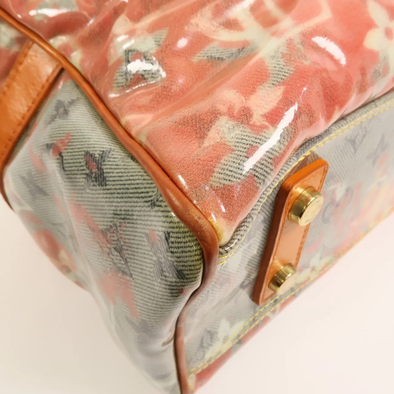 LOUIS VUITTON M95734 Shoulder Bag Canvas 橘色 Canvas Rank B - Thumbnail 9