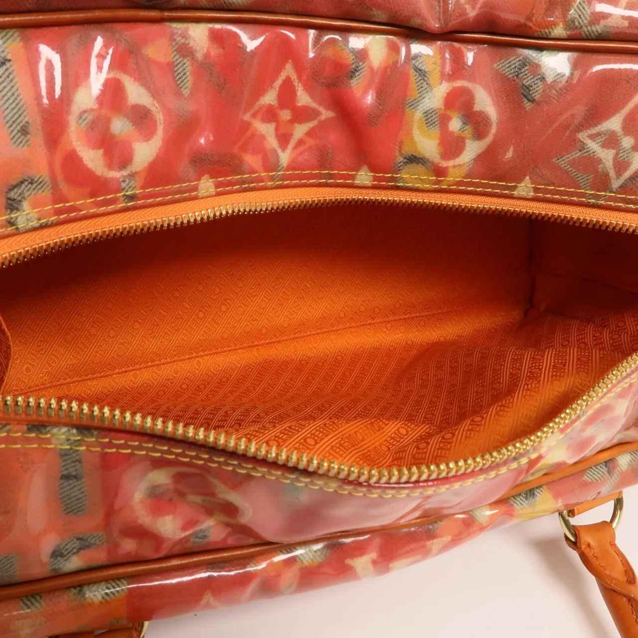 LOUIS VUITTON M95734 Shoulder Bag Canvas 橘色 Canvas Rank B - Thumbnail 12