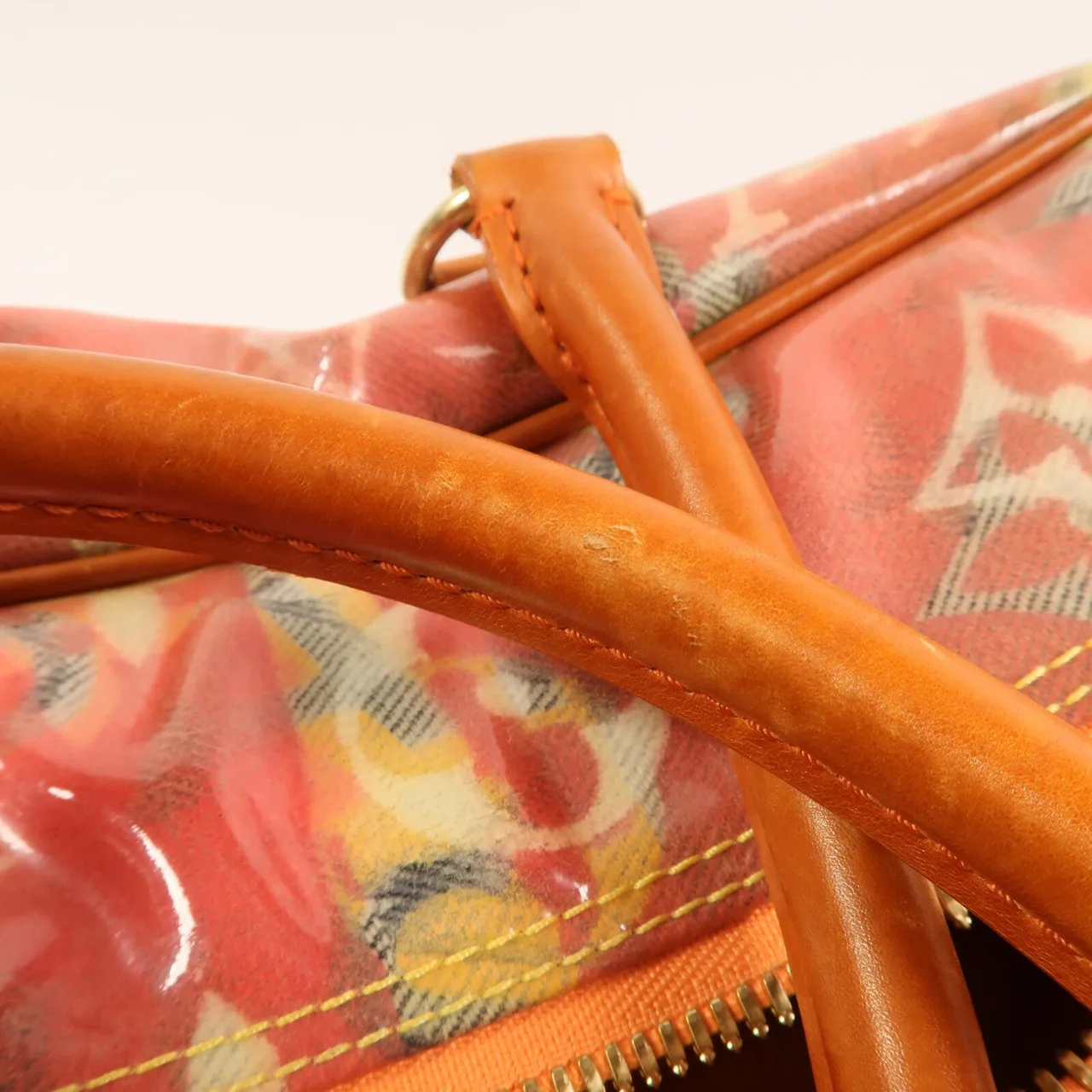 LOUIS VUITTON M95734 Shoulder Bag Canvas 橘色 Canvas Rank B - Thumbnail 17