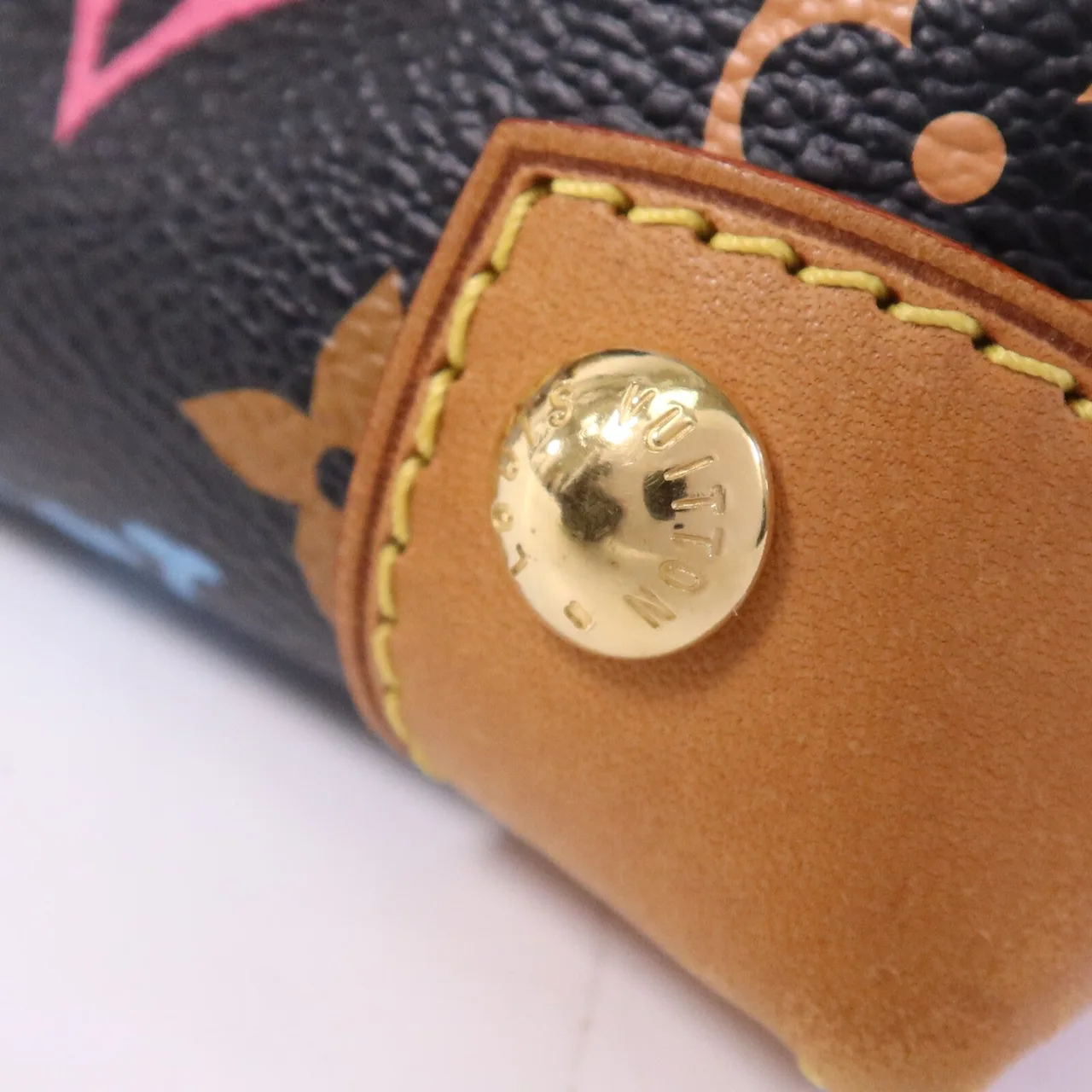 LOUIS VUITTON M40099 Shoulder Bag Coated Canvas 黑色 / Multicolor Coated Canvas Rank B - Thumbnail 8