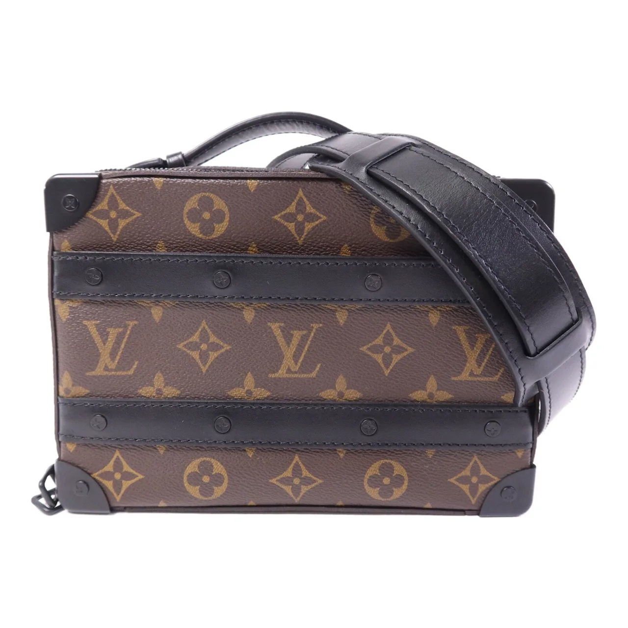 LOUIS VUITTON M45935 2-Way Bag Coated Canvas 棕色