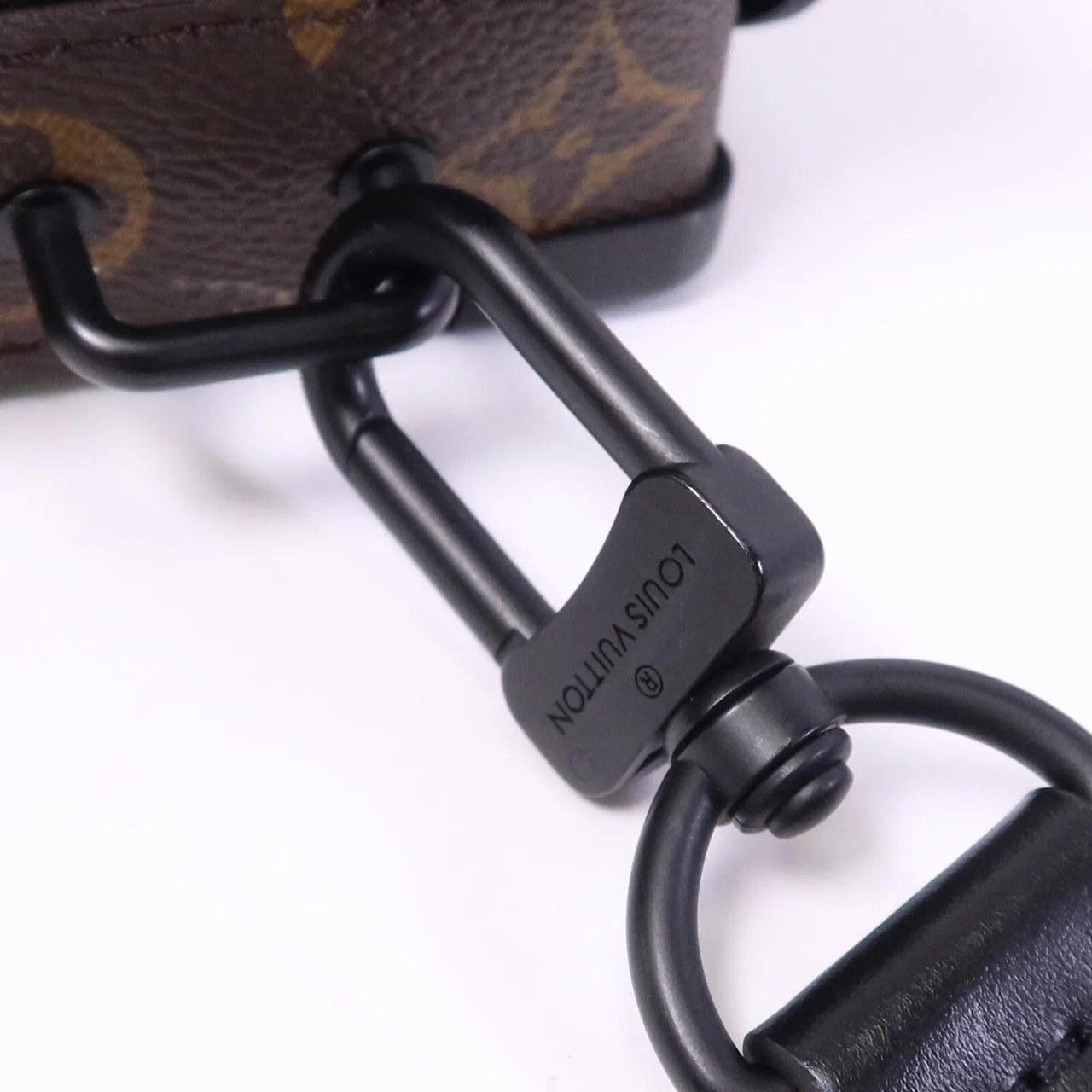 LOUIS VUITTON M45935 兩用包 塗層帆布 棕色 塗層帆布 中古品A - 縮圖 7