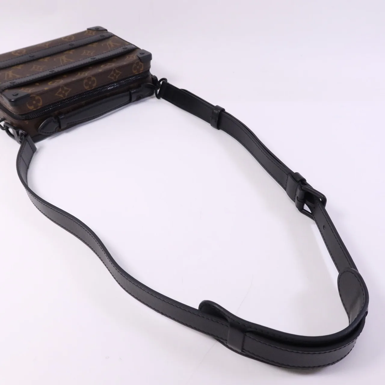 LOUIS VUITTON M45935 兩用包 塗層帆布 棕色 塗層帆布 中古品A - 縮圖 8