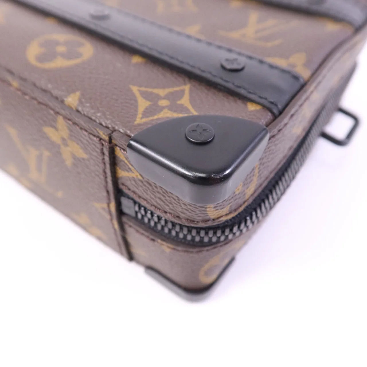 LOUIS VUITTON M45935 兩用包 塗層帆布 棕色 塗層帆布 中古品A - 縮圖 10