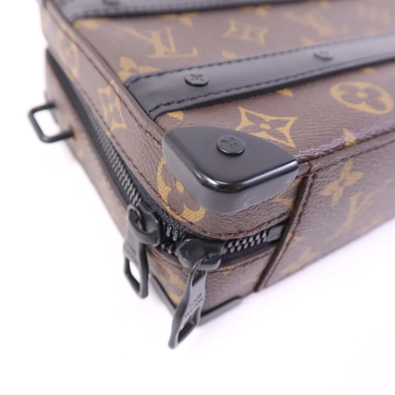 LOUIS VUITTON M45935 兩用包 塗層帆布 棕色 塗層帆布 中古品A - 縮圖 11