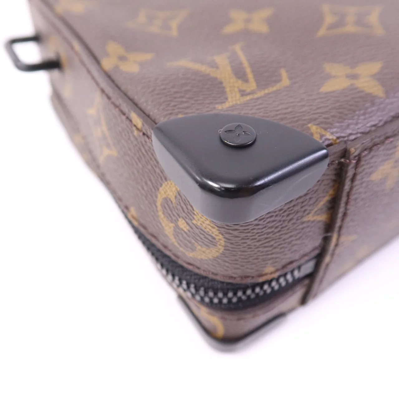 LOUIS VUITTON M45935 兩用包 塗層帆布 棕色 塗層帆布 中古品A - 縮圖 13