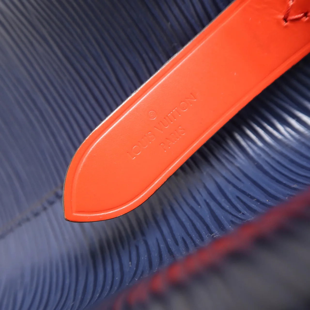 LOUIS VUITTON NeoNoe M54367 2-Way Bag Calfskin 海軍藍 / 紅色 / Navy/Red Calfskin Rank B - Thumbnail 6