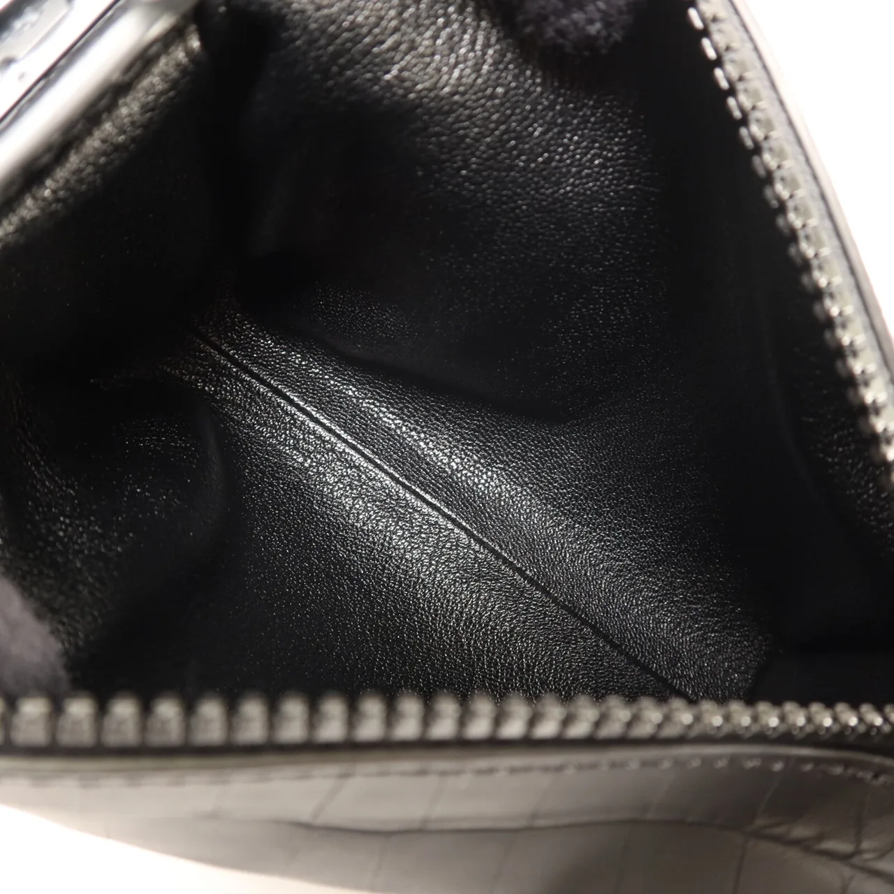 LOUIS VUITTON Side Trunk N85811 2-Way Bag Leather 黑色 / Black Leather Like New - Thumbnail 5