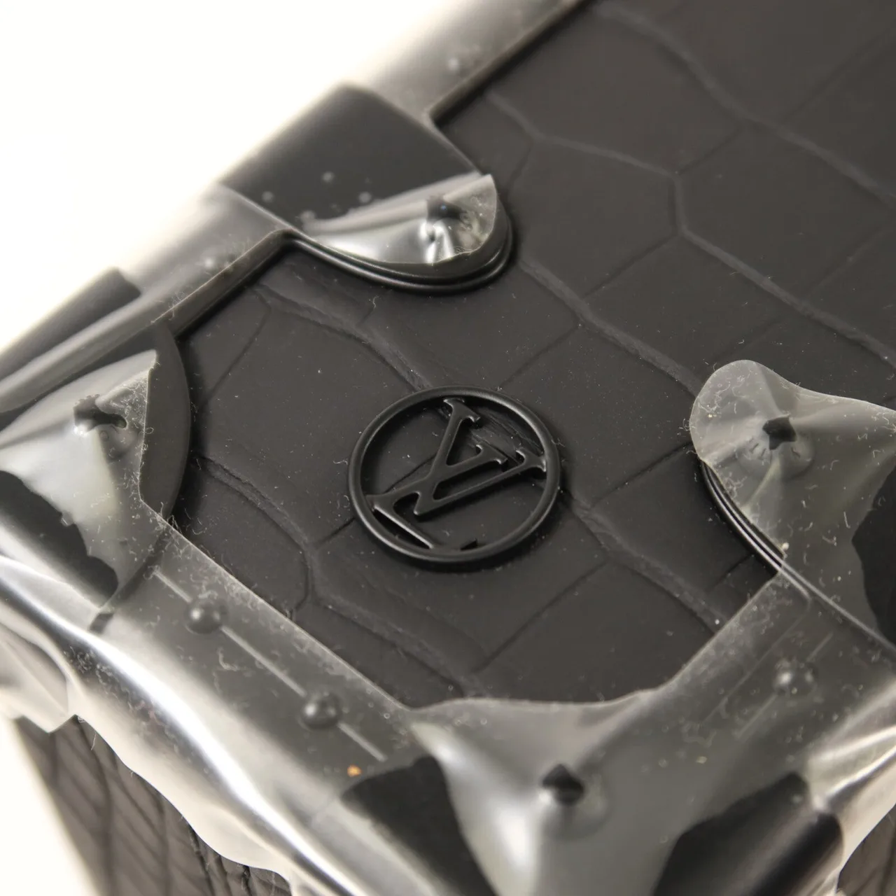 LOUIS VUITTON Side Trunk N85811 2-Way Bag Leather 黑色 / Black Leather Like New - Thumbnail 7