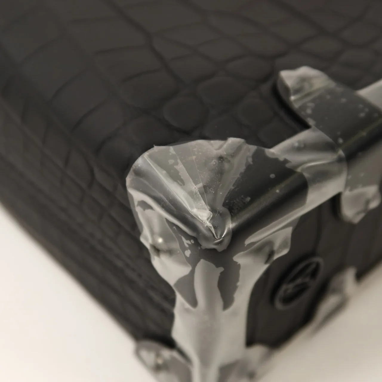 LOUIS VUITTON Side Trunk N85811 2-Way Bag Leather 黑色 / Black Leather Like New - Thumbnail 12