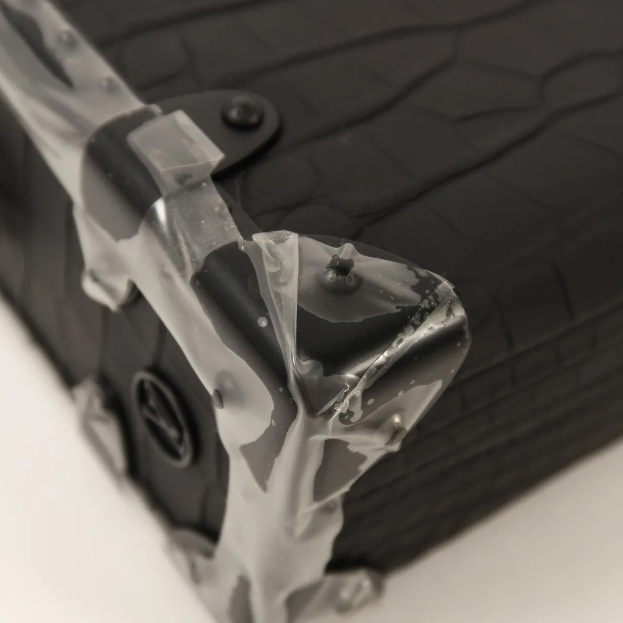 LOUIS VUITTON Side Trunk N85811 2-Way Bag Leather 黑色 / Black Leather Like New - Thumbnail 13