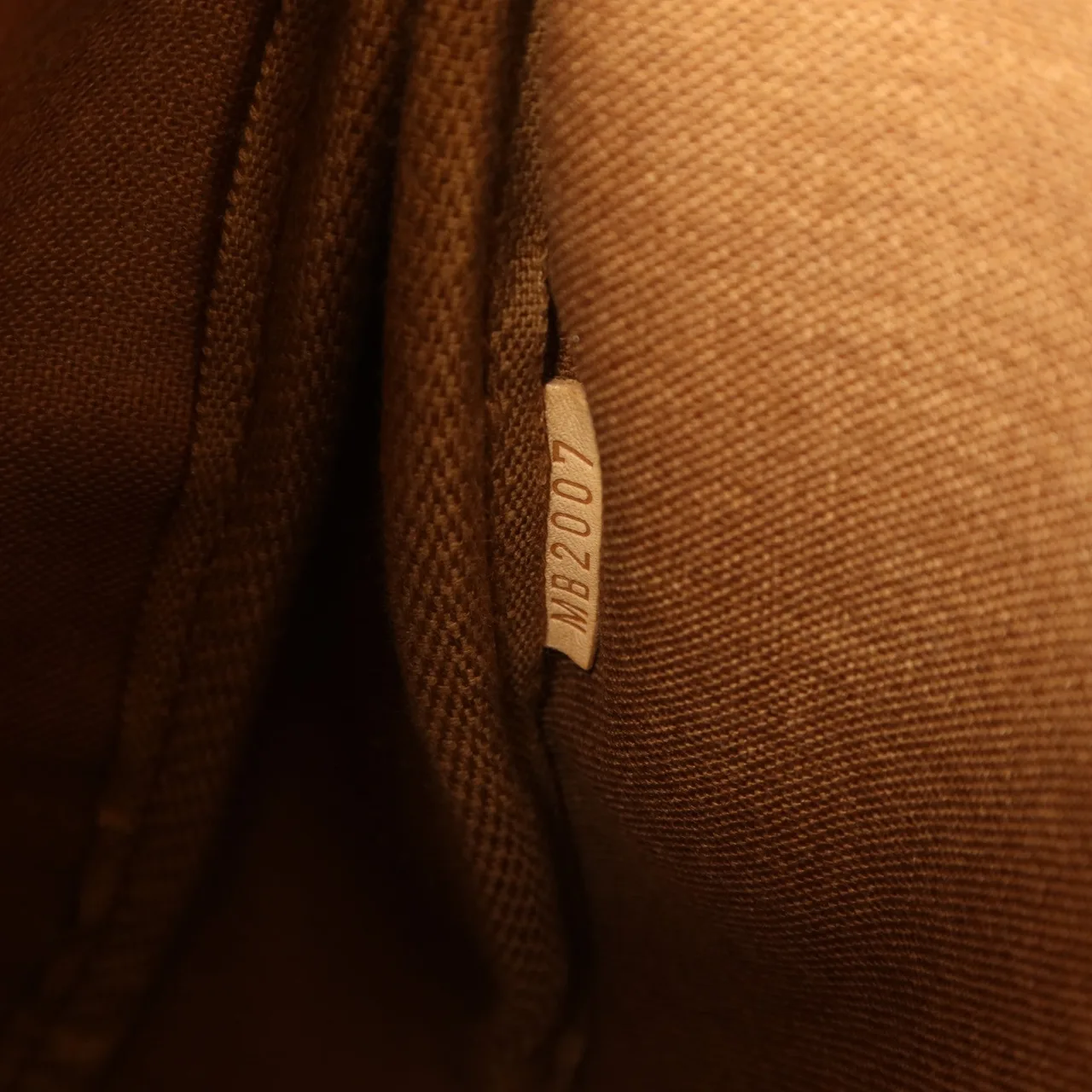 LOUIS VUITTON Saumur M42256 Shoulder Bag Coated Canvas 棕色 Coated Canvas Rank A - Thumbnail 9