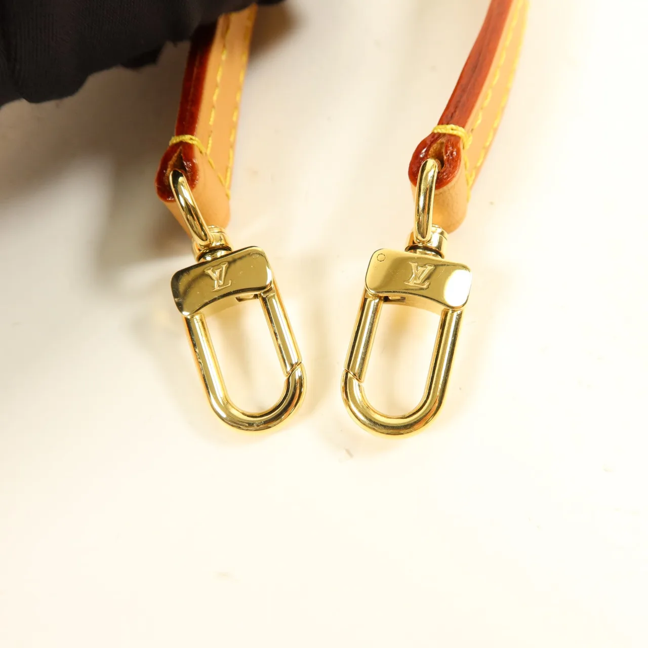 LOUIS VUITTON Nano Noe M81266 兩用包 塗層帆布 棕色 塗層帆布 中古品A - 縮圖 9