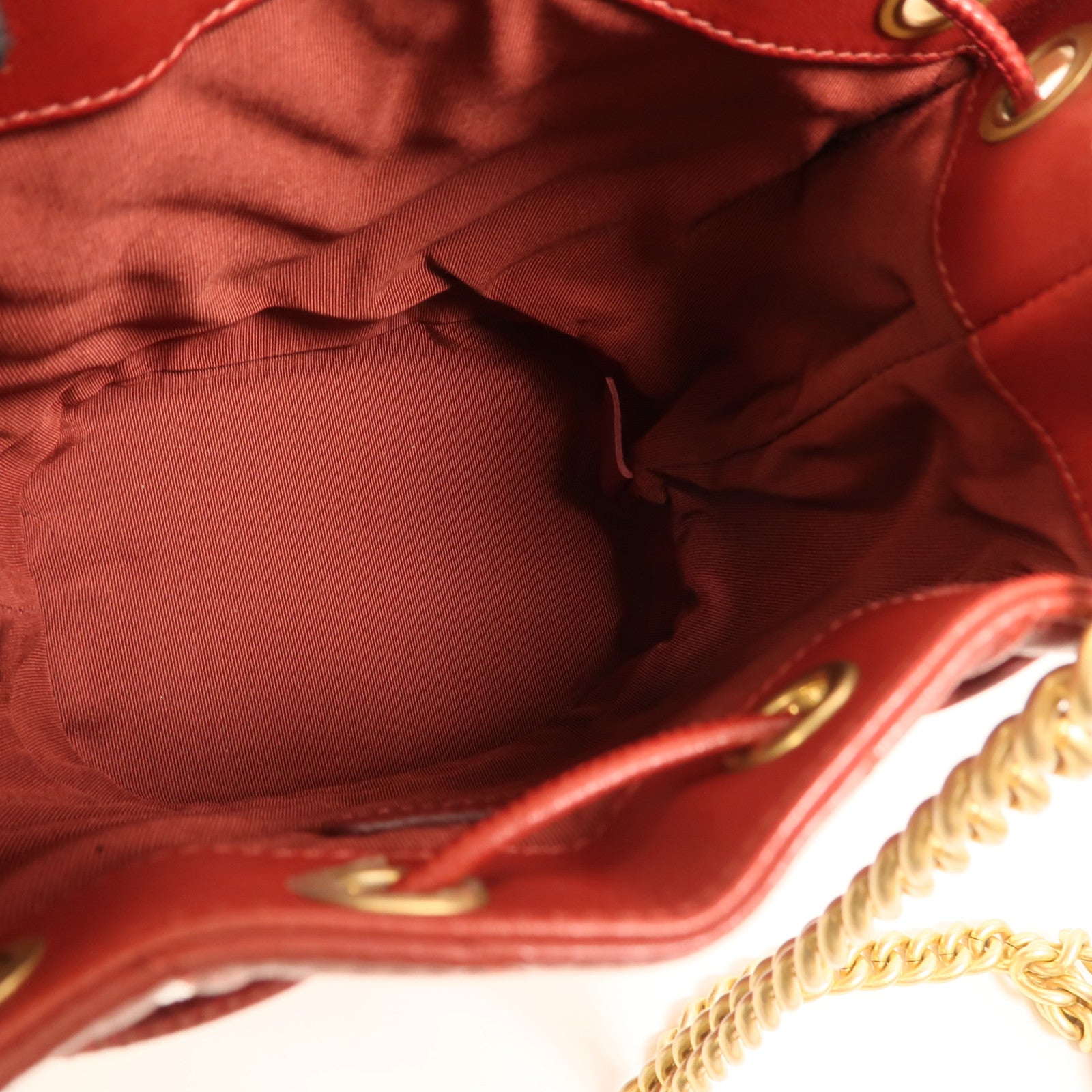 LOUIS VUITTON Bucket Shoulder Bag Calfskin 5