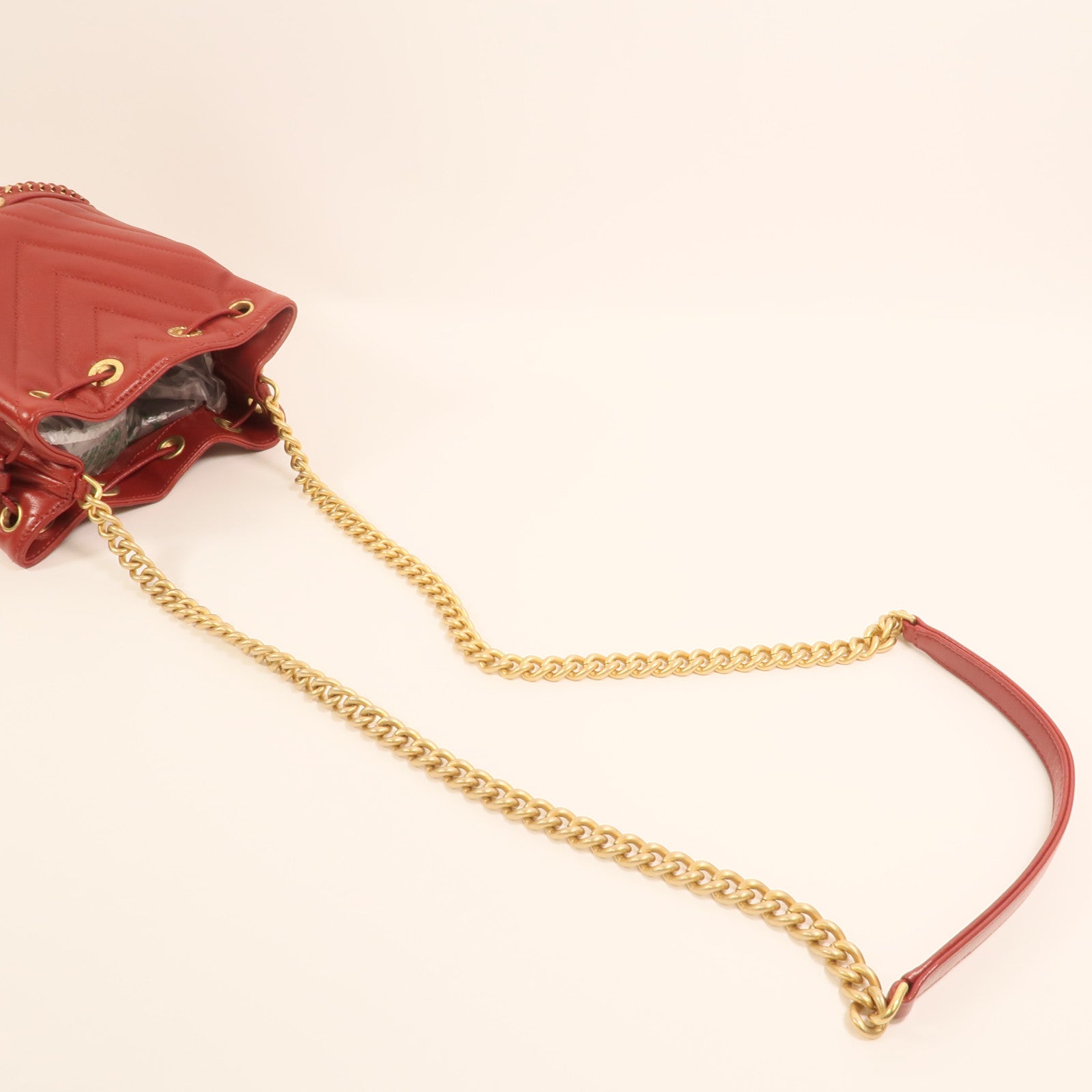 LOUIS VUITTON Bucket Shoulder Bag Calfskin 8