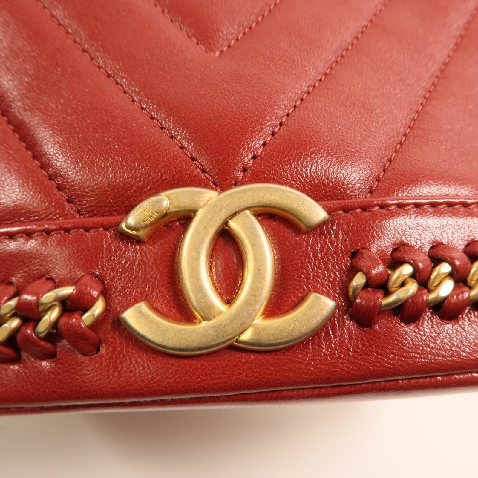 LOUIS VUITTON Bucket Shoulder Bag Calfskin 9