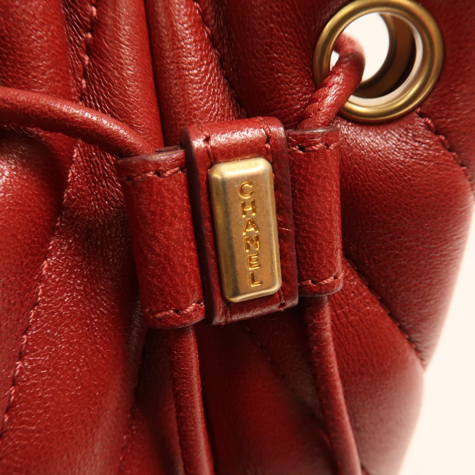 LOUIS VUITTON Bucket Shoulder Bag Calfskin 12