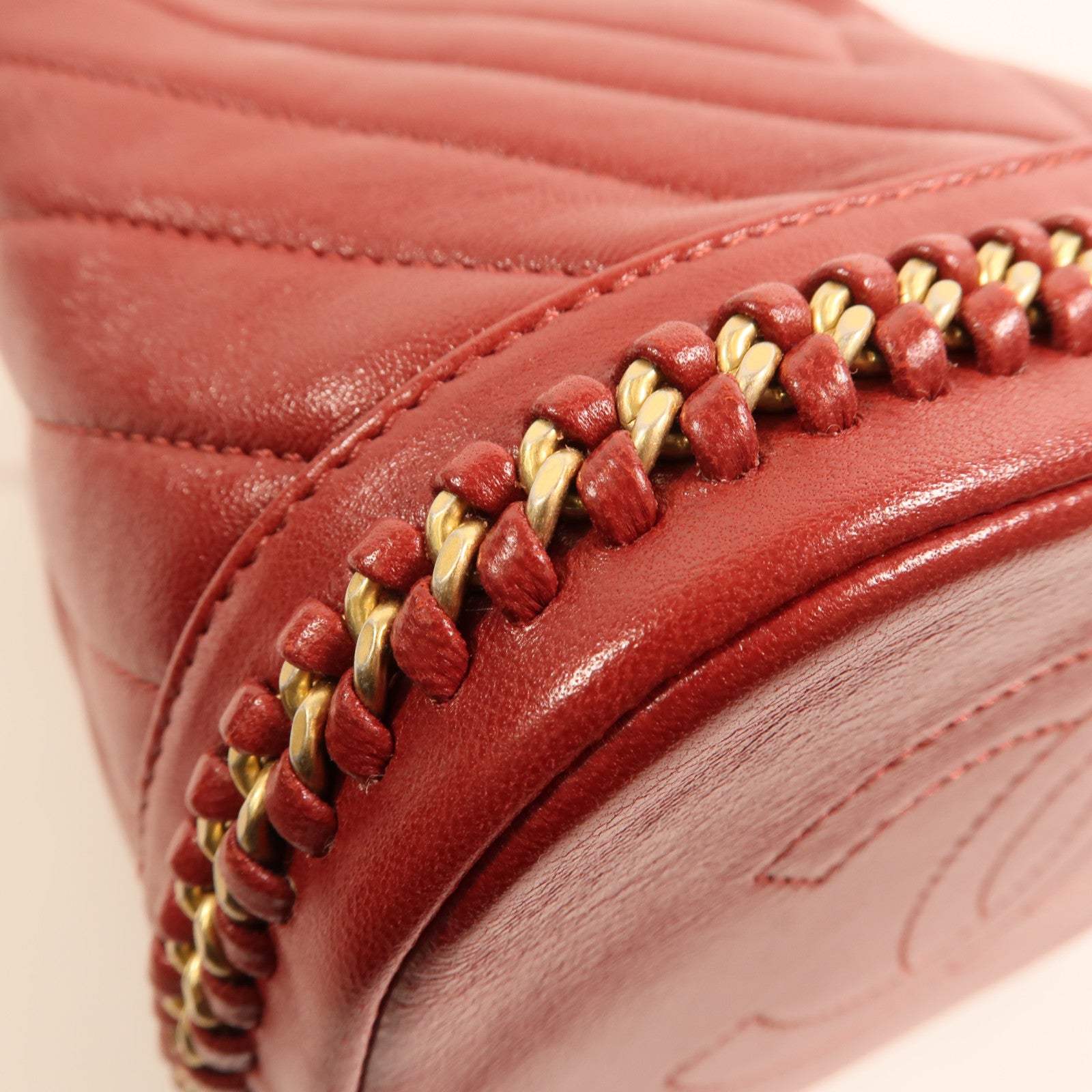 LOUIS VUITTON Bucket Shoulder Bag Calfskin 16
