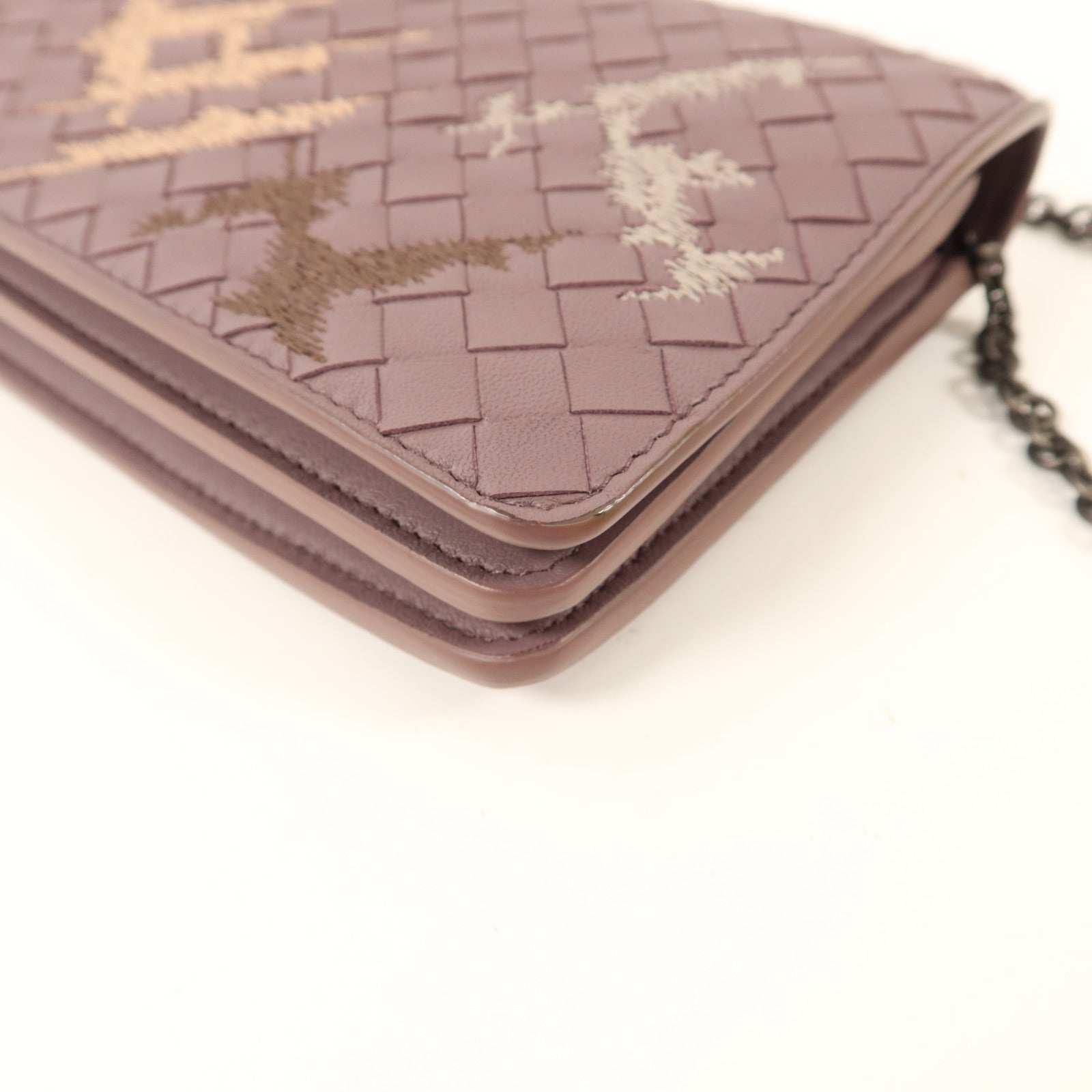 LOUIS VUITTON Shoulder Bag Lambskin 12