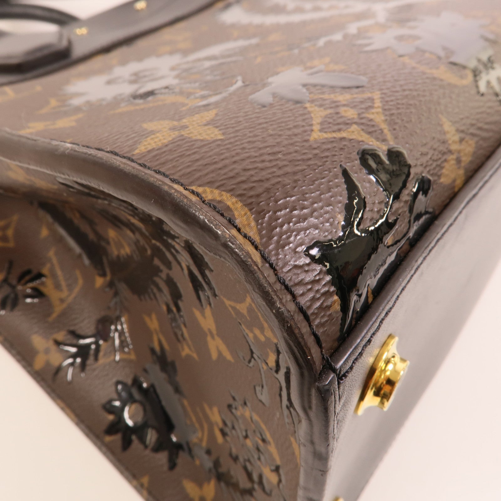 LOUIS VUITTON Steamer M43606 2-Way Bag Coated Canvas 15
