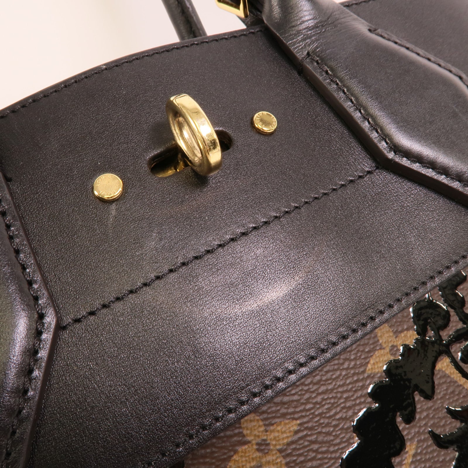 LOUIS VUITTON Steamer M43606 2-Way Bag Coated Canvas 20