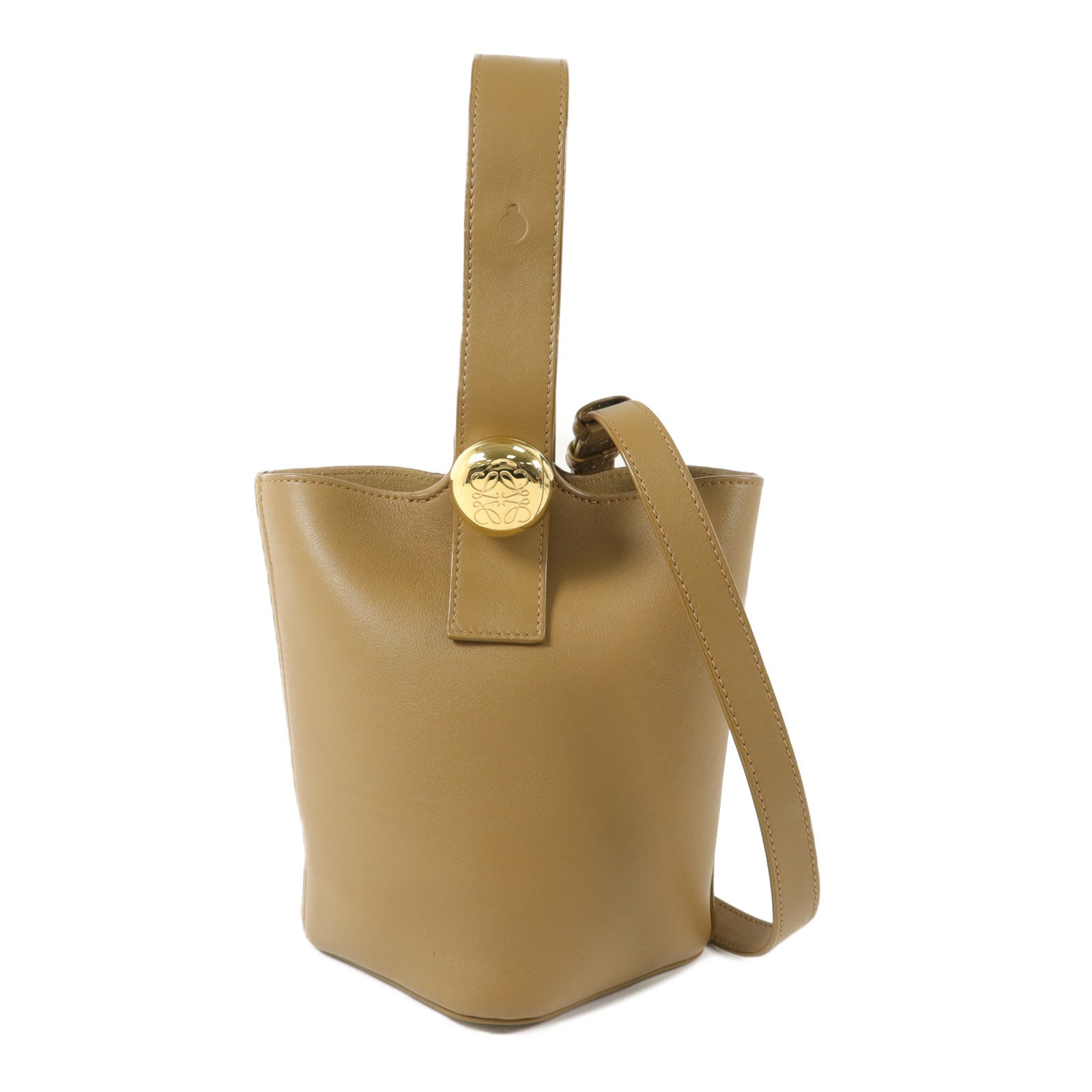 LOUIS VUITTON Bucket 2-Way Bag Calfskin