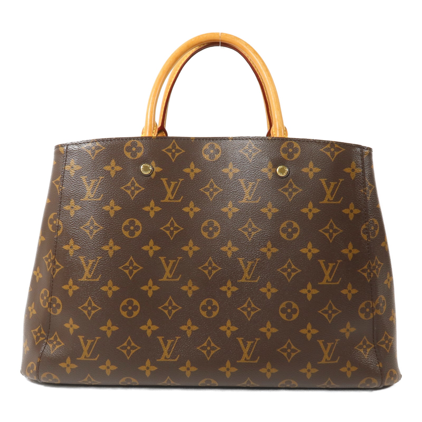 LOUIS VUITTON Montaigne M41056 2-Way Bag Coated Canvas 2
