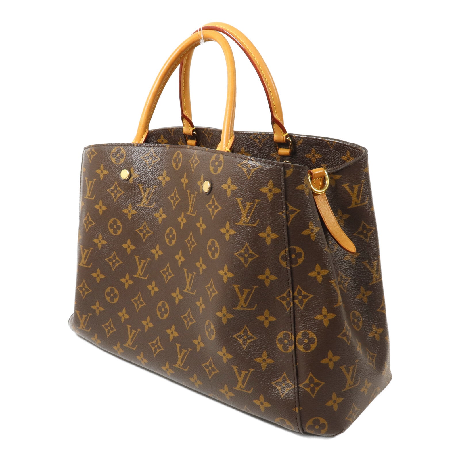 LOUIS VUITTON Montaigne M41056 2-Way Bag Coated Canvas 3