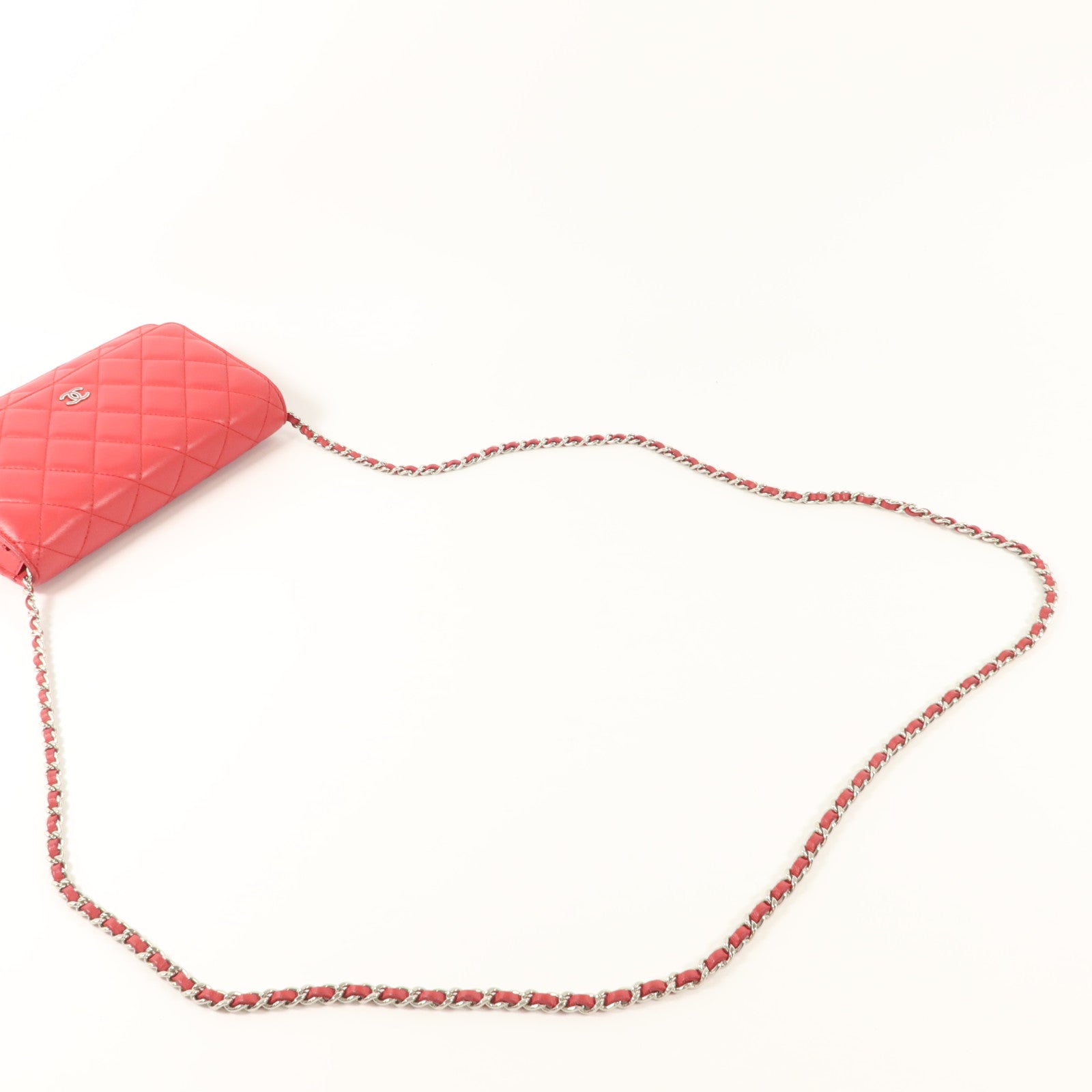 LOUIS VUITTON Shoulder Bag Lambskin 10