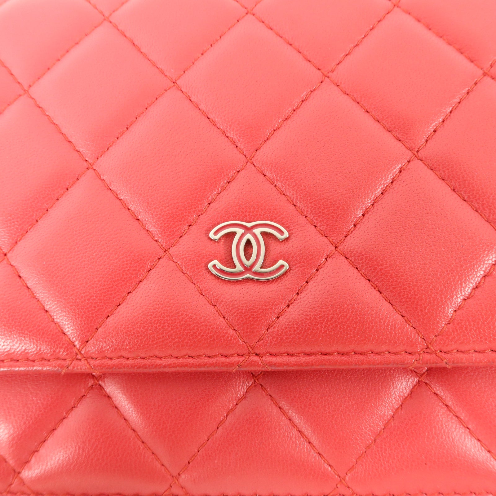 LOUIS VUITTON Shoulder Bag Lambskin 12