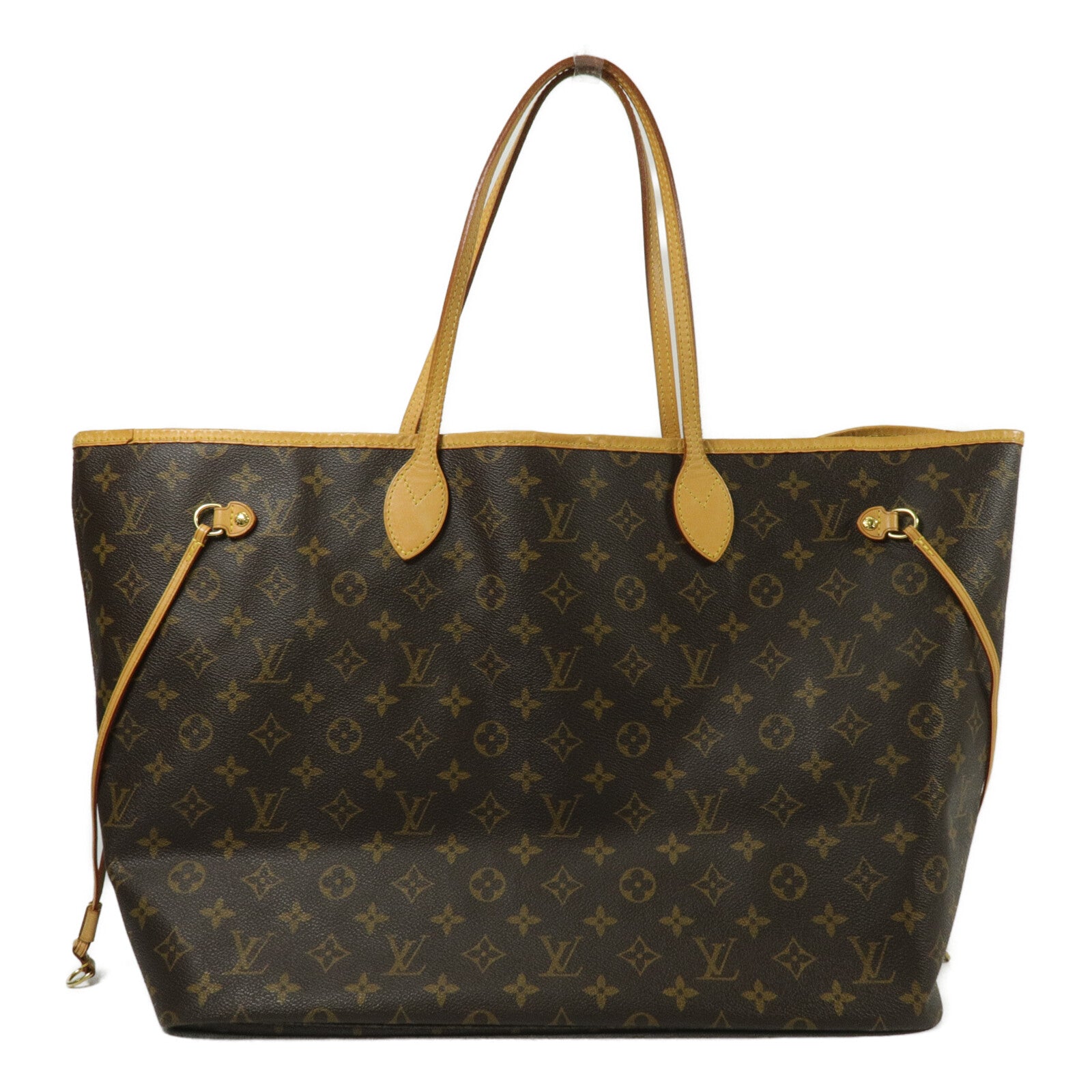 LOUIS VUITTON Neverfull M40157 Tote Bag Coated Canvas