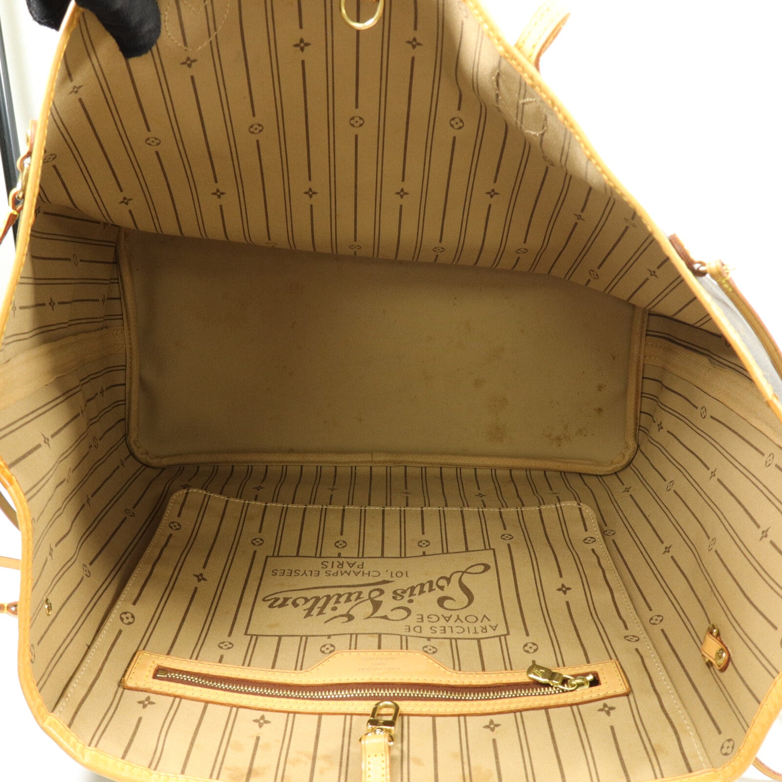 LOUIS VUITTON Neverfull M40157 Tote Bag Coated Canvas 5