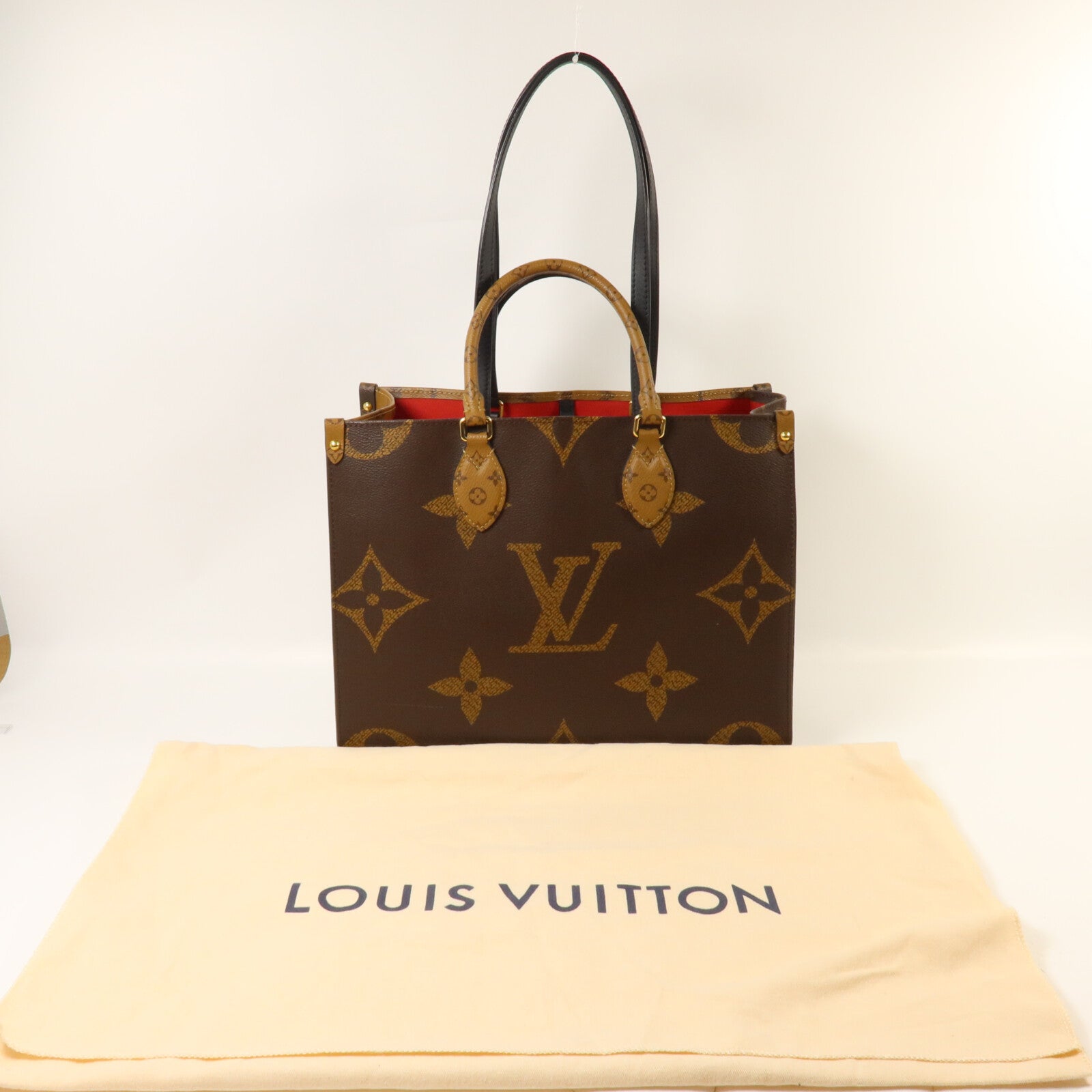 LOUIS VUITTON OnTheGo M45321 2-Way Bag Coated Canvas 9